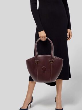 Must de Cartier Fan-Shaped Tote Bag. COA and Original Card. Unbelievable!!